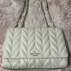 Kate Spade Light Pink Quilted Shoulder Bag